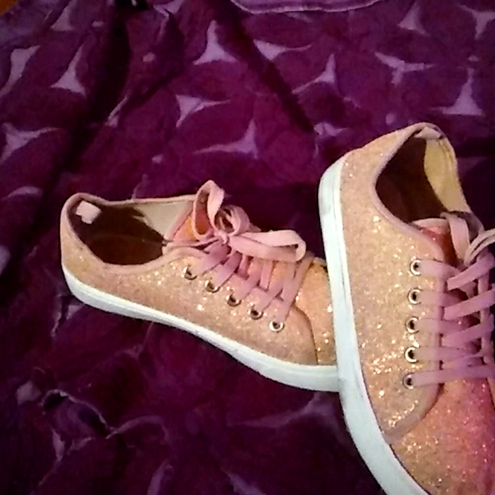 Sparkley punk sneakers